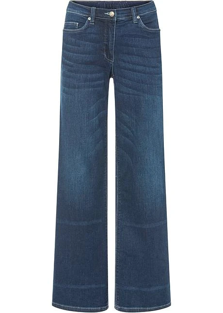 Jean Stretch Avec Taille Confortable Et Jambes Extra Larges 10 Jean Stretch Avec Taille Confortable Et Jambes Extra Larges – Image 10