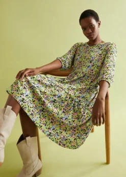 Robe Courte En Jersey Texturé, Avec Poches -Mode Femme 23233630 22jfJUna