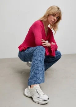 Rainbow Jean Wide Leg -Mode Femme 23234241 NWp2Up2L