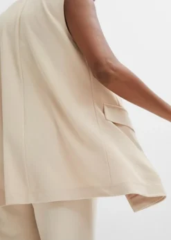 Gilet Sans Manches Long -Mode Femme 23234438 V0mWZh5X