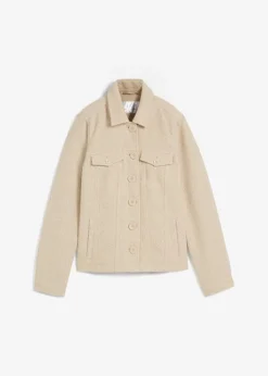 Veste Courte En Bouclé