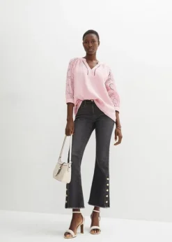 Tunique En Gaze De Coton Avec Broderie Anglaise -Mode Femme 23235874 iJfGas67