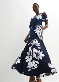 Jupe En Jersey à Motif Floral -Mode Femme 23235944 Lg4c6Eh0