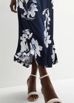 Jupe En Jersey à Motif Floral -Mode Femme 23235973 Qllw3LWr