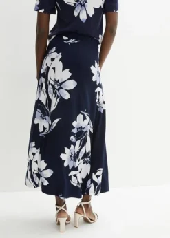 Jupe En Jersey à Motif Floral -Mode Femme 23235975 6rNhP1XO