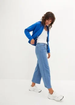 Jean Taille Moyenne, Jambe évasée, Cropped -Mode Femme 23236293 hlSgs3jk