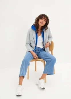 Jean Taille Moyenne, Jambe évasée, Cropped -Mode Femme 23236341 YoC7oRuo