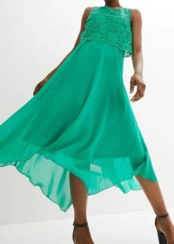 Robe En Chiffon Avec Dentelle Premium 15 Robe En Chiffon Avec Dentelle Premium -Mode Femme 23236555 kFIjWtES