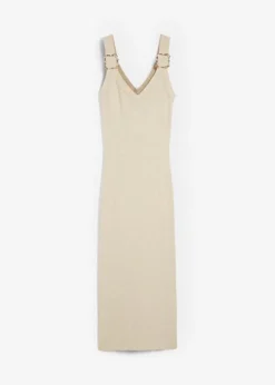 PREMIUM Robe En Maille Coton Et Soie -Mode Femme 23237105 Z133R4jO