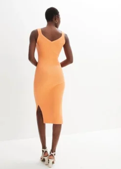 PREMIUM Robe En Maille Coton Et Soie -Mode Femme 24003333 XFgRK2Zv