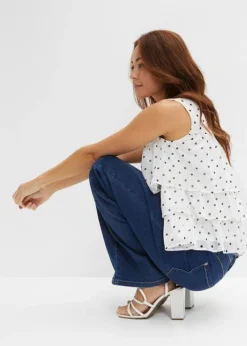 Blouse à Volants -Mode Femme 24004289 QZwPyciF