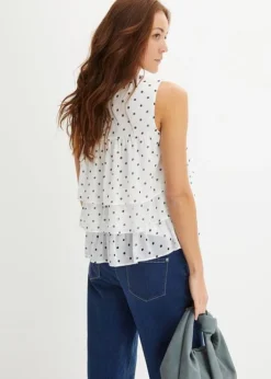 Blouse à Volants -Mode Femme 24004293 TUelvoUn