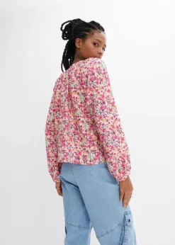 Rainbow Blouse à Fleurs En Viscose Texturée -Mode Femme 24006998 u4E0ZTht