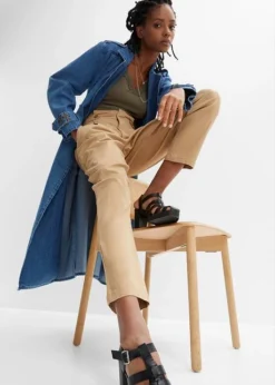 Rainbow Pantalon Paperbag -Mode Femme 24007514 KnBOuOVc