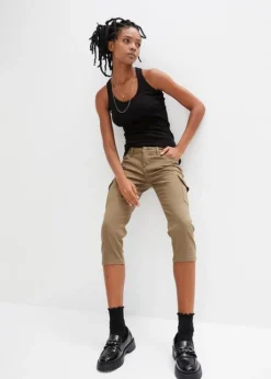 Rainbow Pantalon Corsaire Style Cargo -Mode Femme 24007530 ahBTIT2c