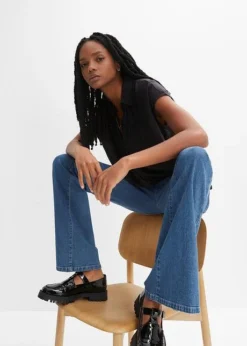 Rainbow Blouse Manches Courtes Oversized -Mode Femme 24007993 yyvfF4AM