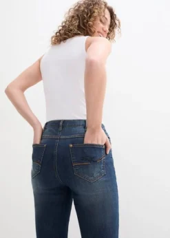 Jean Skinny à Empiècement Taille Confortable -Mode Femme 24008434 pz6F2hj8