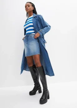 Rainbow Jupe En Jean Avec Rivets -Mode Femme 24009128 IMweRP0T