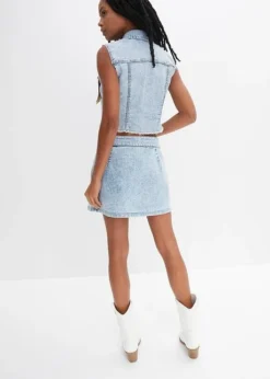 Rainbow Jupe En Jean évasée -Mode Femme 24009242 c27qAhva