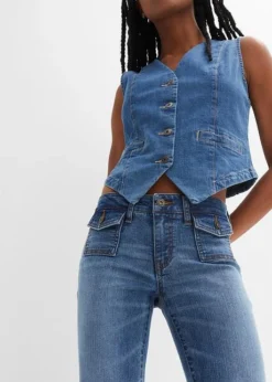 Rainbow Jean Flare à Poches Plaquées 11 Rainbow Jean Flare à Poches Plaquées -Mode Femme 24009244 T7GXZfwi