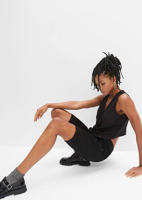 Rainbow Bermuda Taille Haute 6 Rainbow Bermuda Taille Haute – Image 6