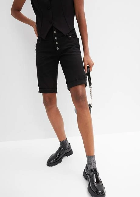 Rainbow Bermuda Taille Haute 2 Rainbow Bermuda Taille Haute – Image 2