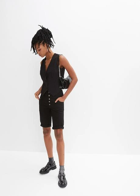 Rainbow Bermuda Taille Haute 4 Rainbow Bermuda Taille Haute – Image 4