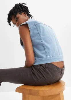 Rainbow Pantalon Avec Patte De Boutonnage En Biais -Mode Femme 24010102 uUe6kirz