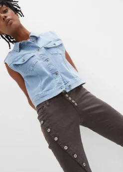 Rainbow Pantalon Avec Patte De Boutonnage En Biais -Mode Femme 24010107 Gc5MOD9n