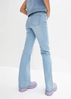 Rainbow Jean évasé Avec Laçage -Mode Femme 24010172 xqvTaQxf