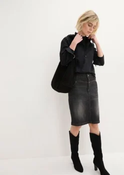 Jupe En Jean Stretch -Mode Femme 24010454 50Uld2NO