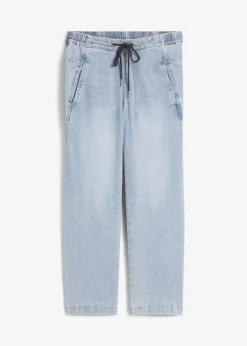 Jean Mid Waist Boyfriend, Cropped