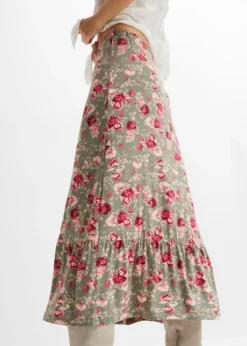 Jupe En Jersey De Viscose -Mode Femme 24014088 345i97Qf