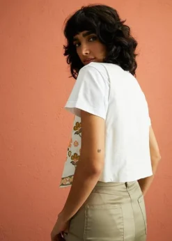 Rainbow Gilet Sans Manches Brodé -Mode Femme 24018305 e0SBA056