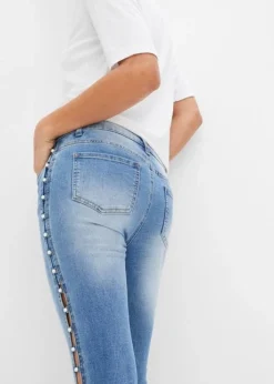 Jean Skinny Avec Perles Appliquées -Mode Femme 24025975 8TSzvMBP