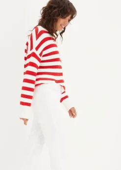 Jean Straight, Taille Moyenne, Retroussable -Mode Femme 24027662 POKy2OKp