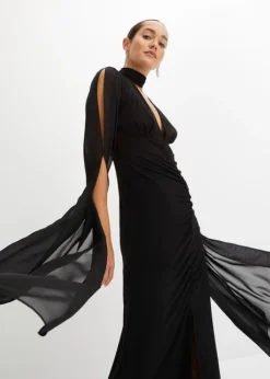 Robe De Soirée Avec Fente -Mode Femme 24028949 bciwB3dG