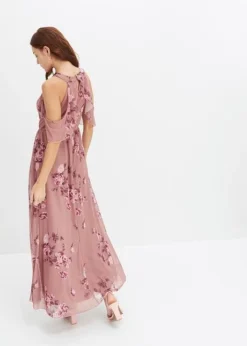 Robe Longue En Mesh Imprimée -Mode Femme 24031016 sH8lM6LW