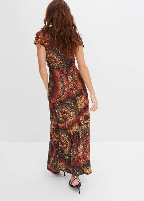 Robe Longue En Jersey Imprimé 3 Robe Longue En Jersey Imprimé – Image 3