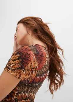 Robe Longue En Jersey Imprimé 12 Robe Longue En Jersey Imprimé -Mode Femme 24031056 1wqPcwee