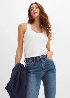 Jean Skinny Taille Haute -Mode Femme 24031074 8Ar7gSfd