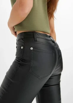 Pantalon Extensible Enduit -Mode Femme 24033526 aJkdUWFN