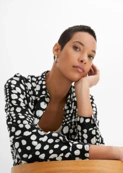 Chemisier Long Imprimé En Viscose -Mode Femme 24033632 kph7Ylob