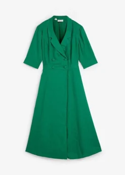 PREMIUM Robe-chemise 100 % Lin -Mode Femme 24034264 nXhu57de