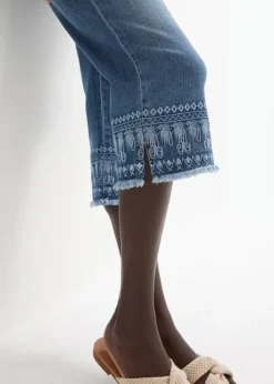 Pantacourt Jean -Mode Femme 24036306 nmxPWlBW