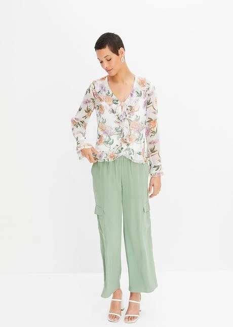 Blouse Imprimée à Volants 4 Blouse Imprimée à Volants – Image 4