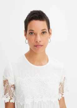 Blouse à Dentelle -Mode Femme 24036793 WDNoAaV3