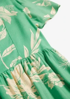 Robe Longue En Viscose Avec Fente Sur La Jupe -Mode Femme 24037726 AMTLh3f1