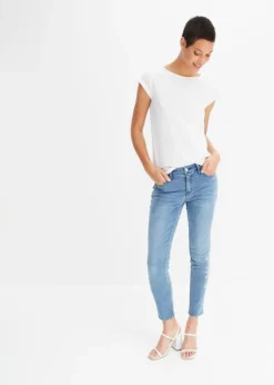 Jean Skinny Avec Broderies Anglaises 10 Jean Skinny Avec Broderies Anglaises -Mode Femme 24037762 TwW4DQDO