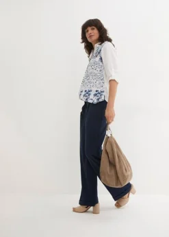 Chemisier à Imprimé Patchwork -Mode Femme 24038126 PMZU95Z5